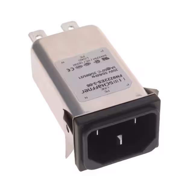 FN9222ES-3-06 Schaffner EMC Inc.  Power Entry Modules (PEM)